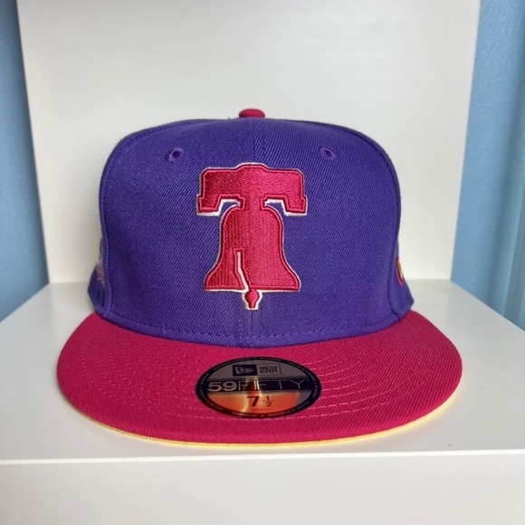 New Era Philadelphia Phillies Taco Bell Collection 59FIFTY  Philadelphia Phillies New Era 59fifty Taco Bell Fitted Hat 7 1/2